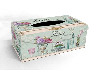 Tissue Box Holder - Home Sweet Home