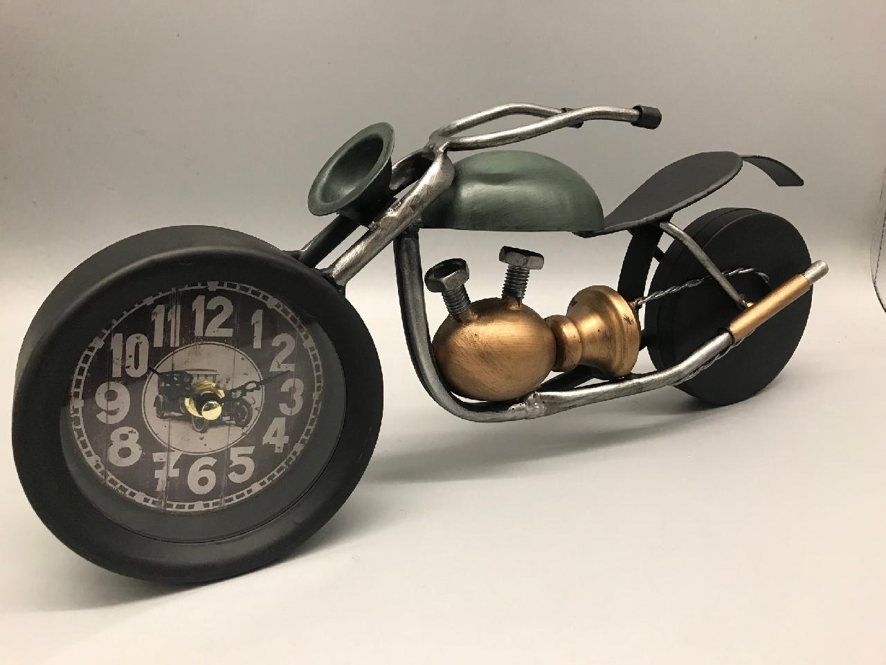 Iron Clock - Motorbike